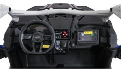 Elektrinis vaikiškas bagis Maverick Turbo RR mėlynai pilkas