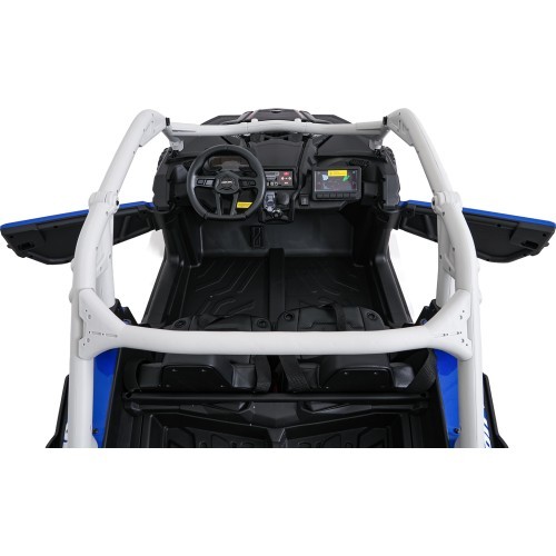Детский электромобиль багги Maverick Turbo RR сине-серый
