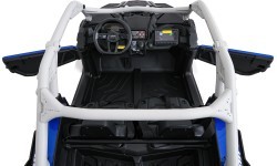 Детский электромобиль багги Maverick Turbo RR сине-серый