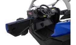 Детский электромобиль багги Maverick Turbo RR сине-серый
