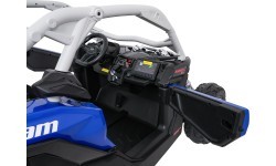 Elektrinis vaikiškas bagis Maverick Turbo RR mėlynai pilkas