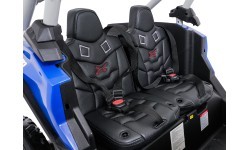 Elektrinis vaikiškas bagis Maverick Turbo RR mėlynai pilkas