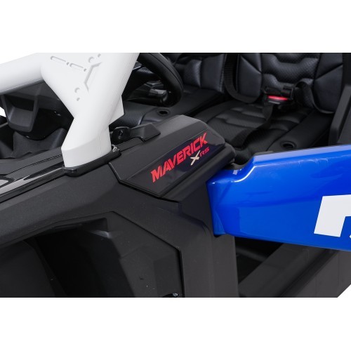Elektrinis vaikiškas bagis Maverick Turbo RR mėlynai pilkas