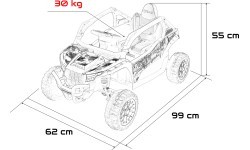 Kawasaki TERYX KRX1000 Buggy Red