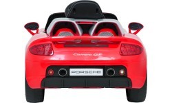 Elektromobilis Porsche 911 Carrera, raudonas