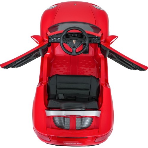Elektromobilis Porsche 911 Carrera, raudonas