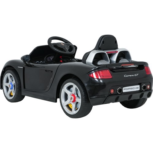 Elektromobilis Porsche 911 Carrera, juodas