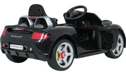 Elektromobilis Porsche 911 Carrera, juodas