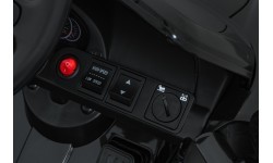 Elektromobilis Porsche 911 Carrera, juodas