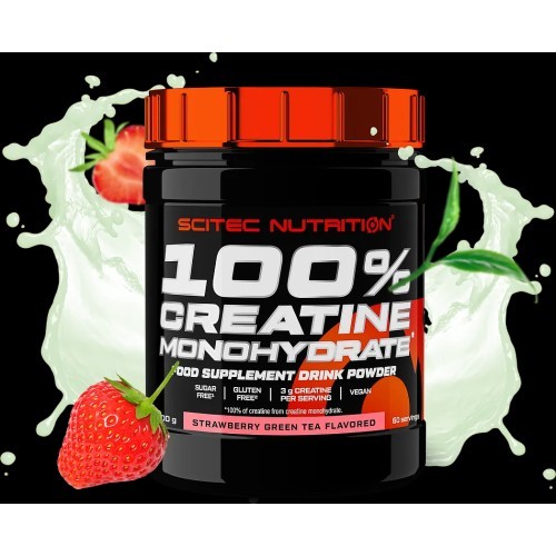 Scitec 100% Creatine Monohydrate 300 g (flavored)