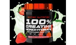 Scitec 100% Creatine Monohydrate 300 г (с вкусом)