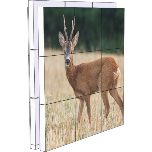 YATE YATEX Modul Base II 45x45x20 cm bílá-bílá