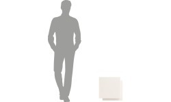 YATE YATEX Modul Base II 45x45x20 cm bílá-bílá