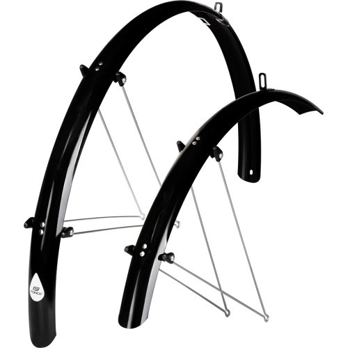 Purvasaugių komplektas FORCE48 Aluflex 28" XL // 48 mm (juodi)