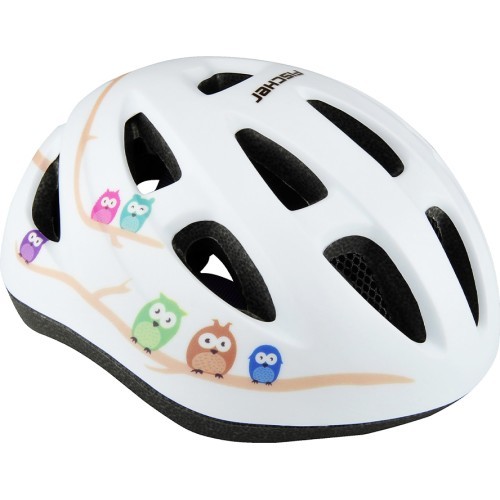 FISCHER kids' bike helmet, size M/L (55-59 cm), white