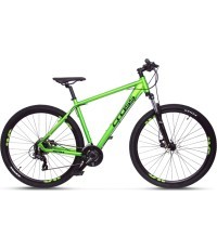 Горный велосипед Cross GRX 7 29", 21 скорость, размер 18" (46 см), зелёный
