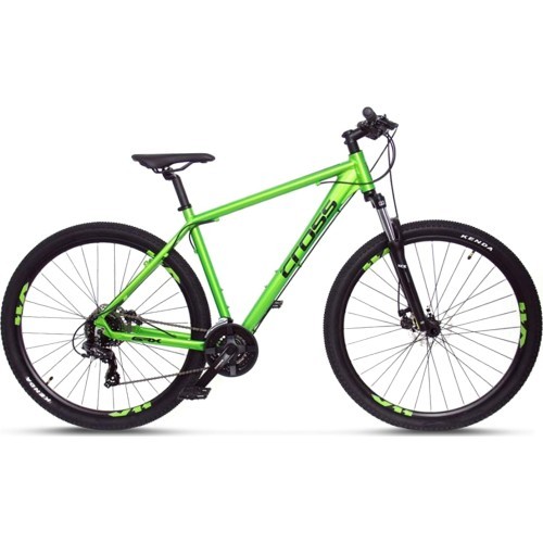 Cross GRX 7 29" mountain bike, 21 speed, size 18" (46 cm), green