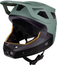Šalmas FORCE Drop // dydis: XS - S (51-54 cm) (juoda/žalia)