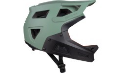 Шлем FORCE Drop, размер XS-S (51-54 см), чёрный/зелёный