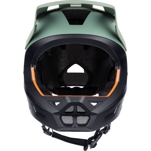 Šalmas FORCE Drop // dydis: XS - S (51-54 cm) (juoda/žalia)