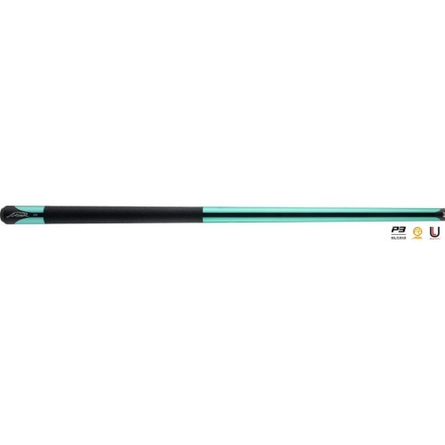Biliardo lazda Predator P3 Teal LL, Uni-Loc, Revo koto, juoda Vault Plate, 12,9 mm UL