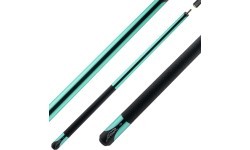 Billiard Cue, Pool, Predator P3 Teal LL, Uni-Loc, Revo Shaft, Black Vault Plate. 12.9 mm UL