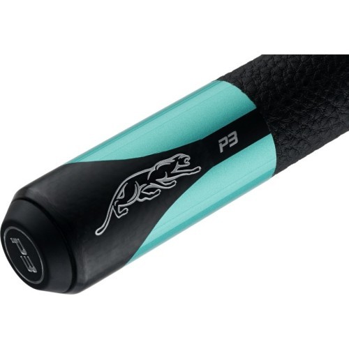 Biliardo lazda Predator P3 Teal LL, Uni-Loc, Revo koto, juoda Vault Plate, 12,9 mm UL