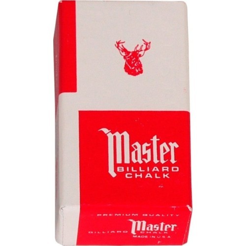 Mėlyna „Master" biliardo kreida, 2 vnt.