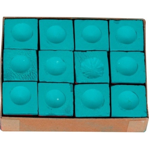 Biliardo kreida Green Master, 12 vnt.