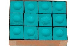Biliardo kreida Green Master, 12 vnt.