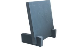 YATE SET START 01 taikinių lenta 90x90x7 cm + stovas, putplastis