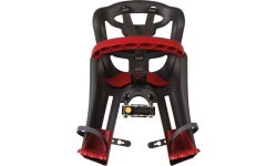 Bellelli Tatoo Plus Handlefix front child bike seat dark grey