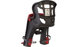 Bellelli Tatoo Plus Handlefix front child bike seat dark grey