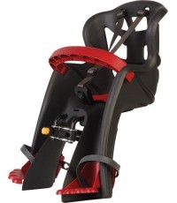 Bellelli Tatoo Plus Handlefix front child bike seat dark grey