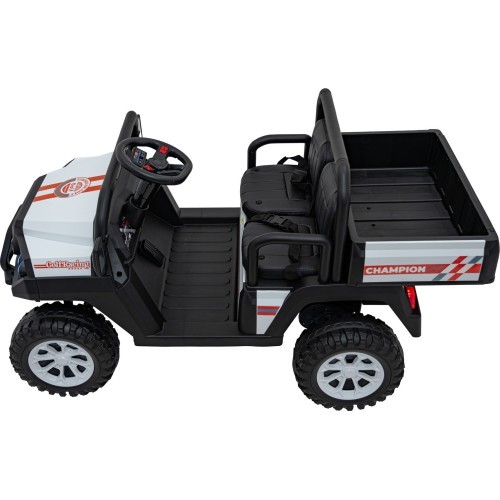 Elektromobilis Champion Pick-Up, baltas