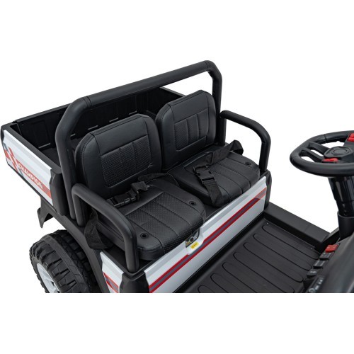 Elektromobilis Champion Pick-Up, baltas