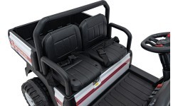 Elektromobilis Champion Pick-Up, baltas