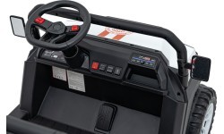 Elektromobilis Champion Pick-Up, baltas