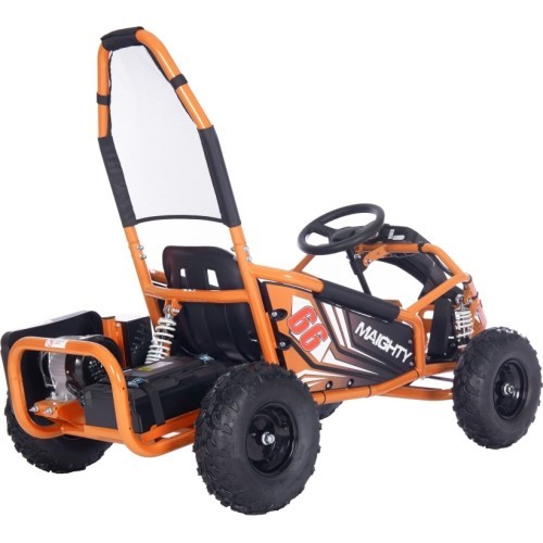 Elektrinis kartingas MAIGHTY, oranžinis