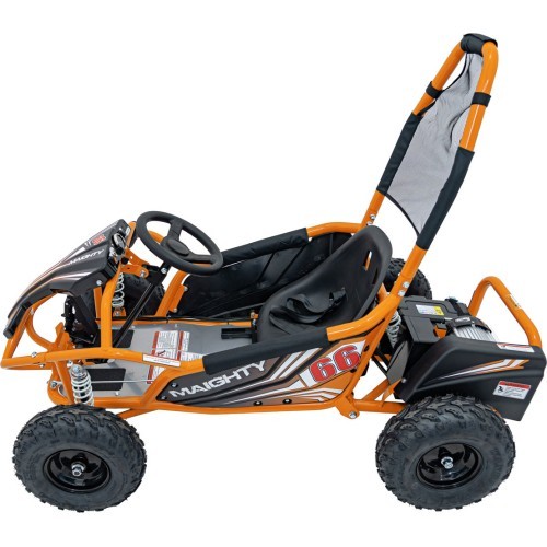 Elektrinis kartingas MAIGHTY, oranžinis