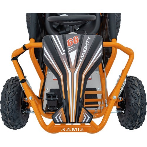 Elektrinis kartingas MAIGHTY, oranžinis