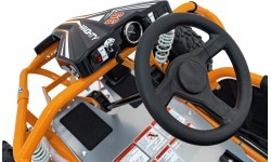 Elektrinis kartingas MAIGHTY, oranžinis