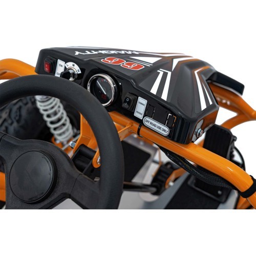 Elektrinis kartingas MAIGHTY, oranžinis