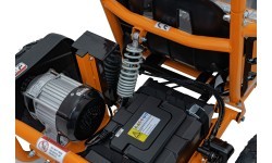 Elektrinis kartingas MAIGHTY, oranžinis