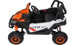 Vaikiškas elektromobilis bagis Madman UTV-MX, baltas