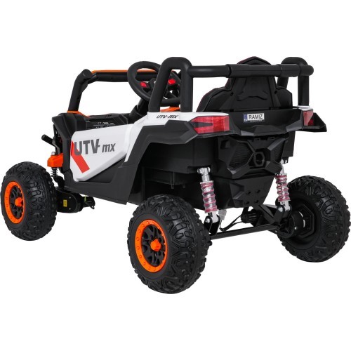 Детский электромобиль багги Madman UTV-MX, белый