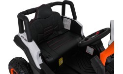 Vaikiškas elektromobilis bagis Madman UTV-MX, baltas