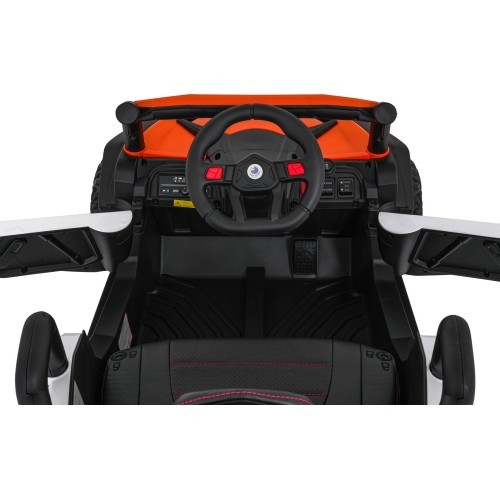 Детский электромобиль багги Madman UTV-MX, белый
