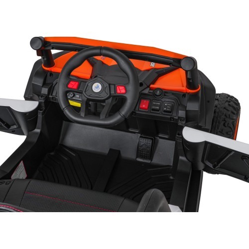 Vaikiškas elektromobilis bagis Madman UTV-MX, baltas