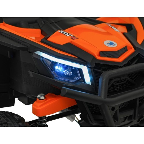 Vaikiškas elektromobilis bagis Madman UTV-MX, baltas